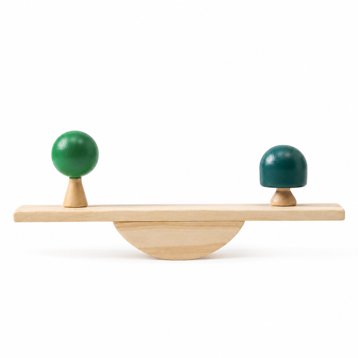 Montessori-Balancierspiel mit Waldtieren