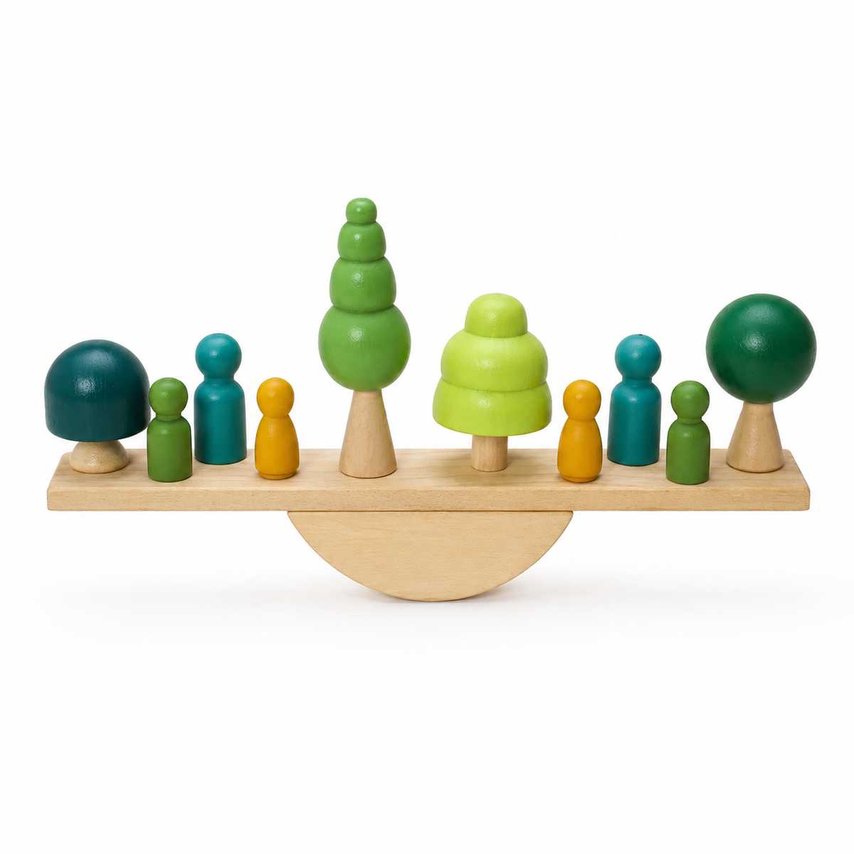 Montessori-Balancierspiel Waldlandschaft