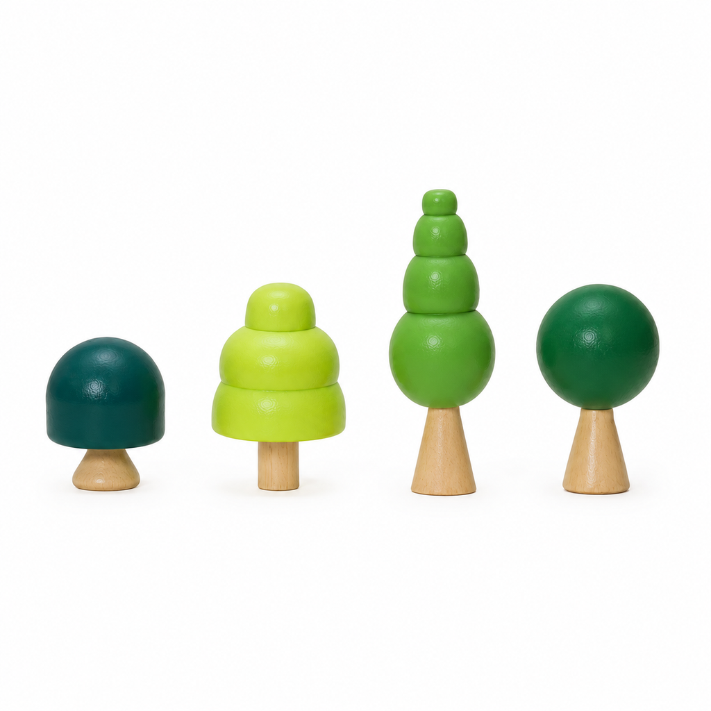 Montessori-Balancierspiel Waldlandschaft