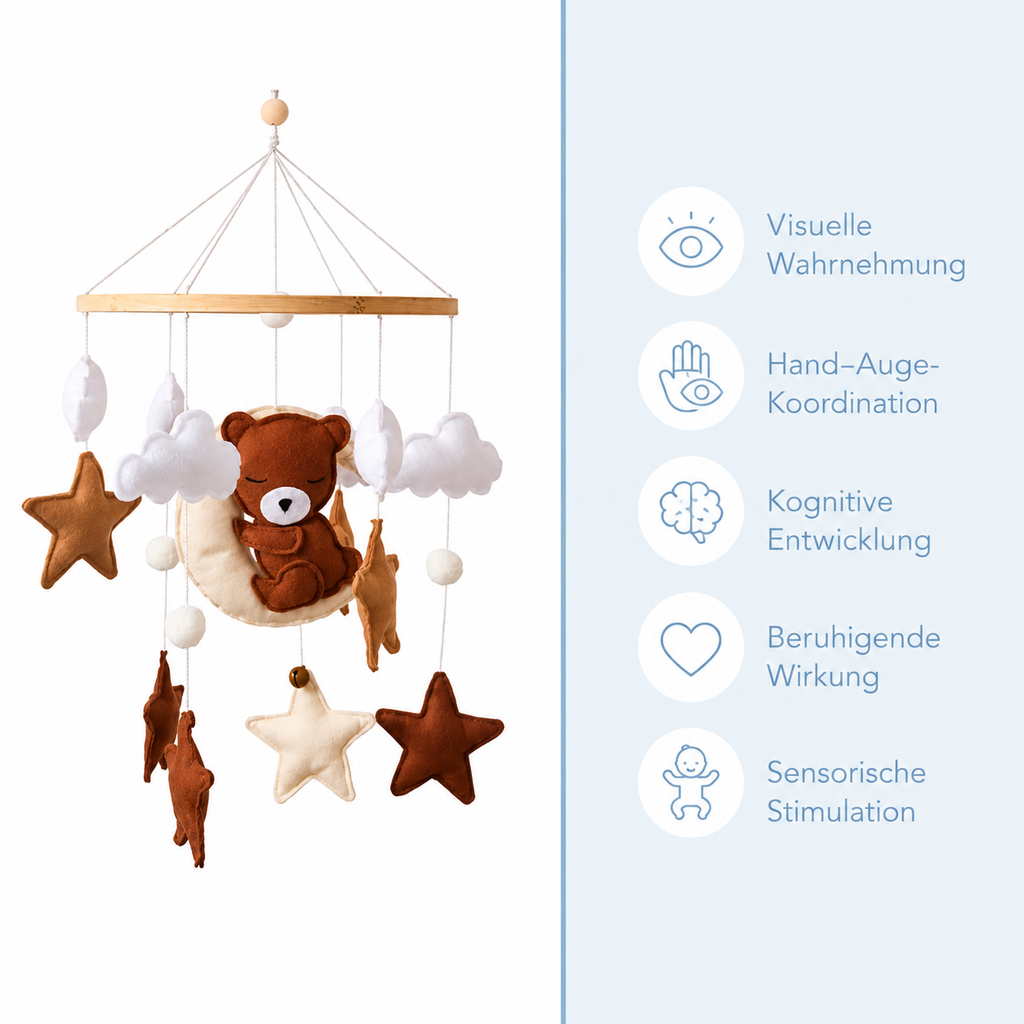 Baby-Mobile für Kinderbett
