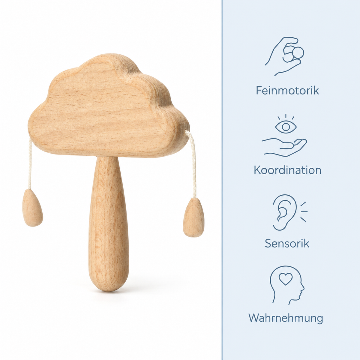 Montessori-Wolkenrassel