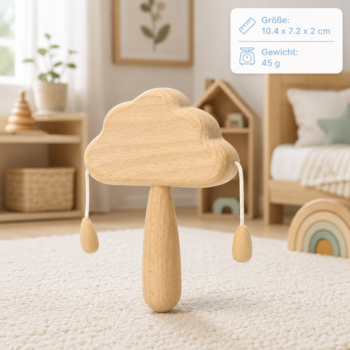 Montessori-Wolkenrassel