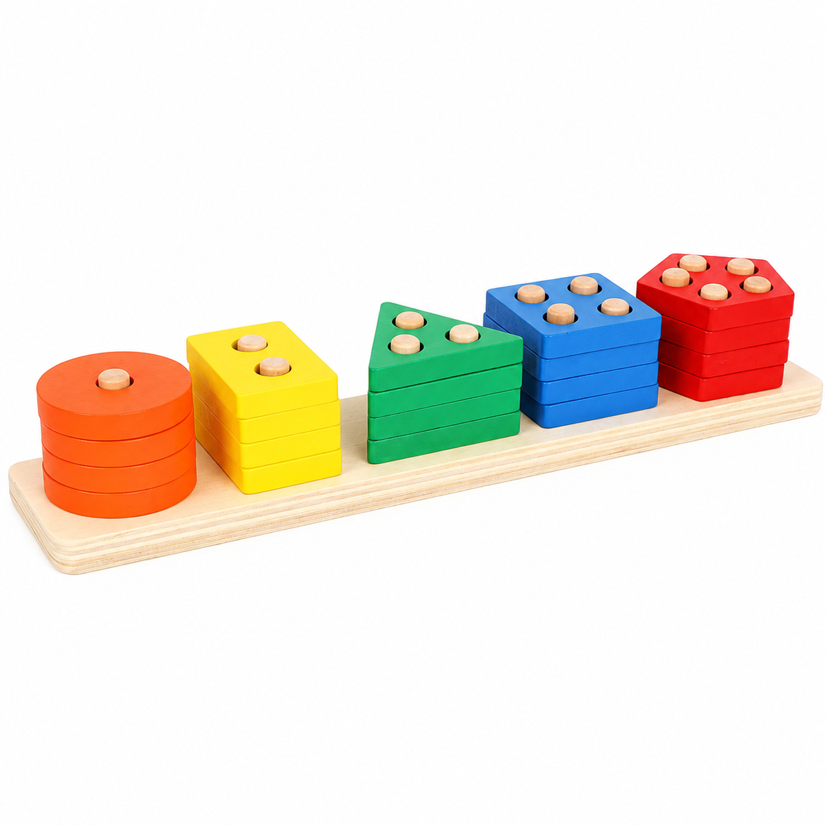 Montessori-Formenstapelspiel