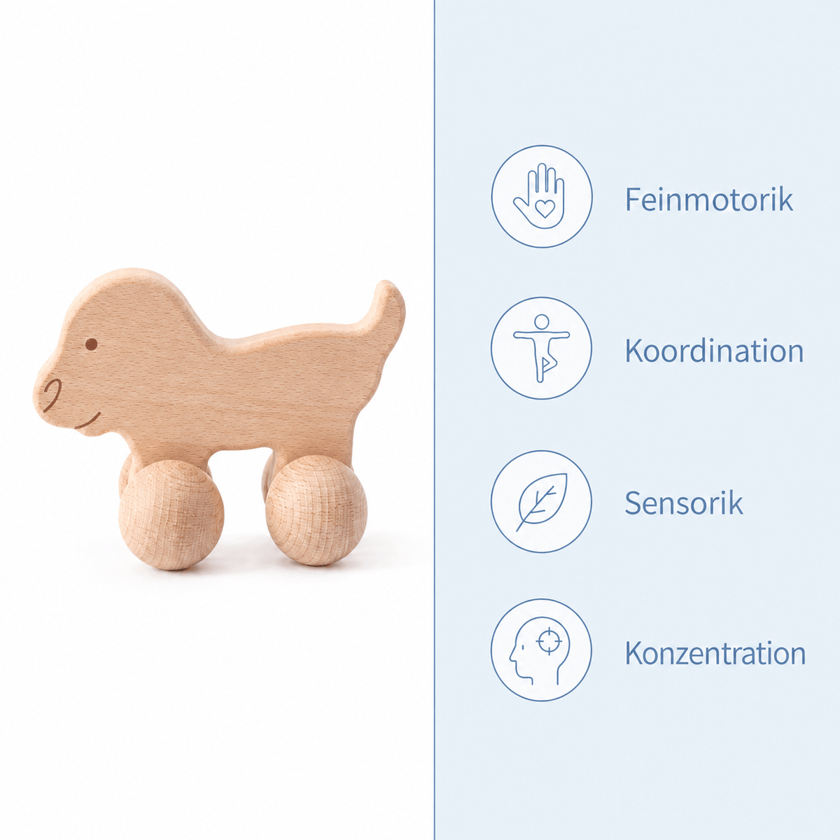 Montessoriland Montessori-Hundeauto