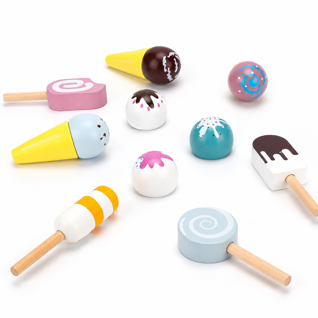 Montessori Eisdielen-Spielset
