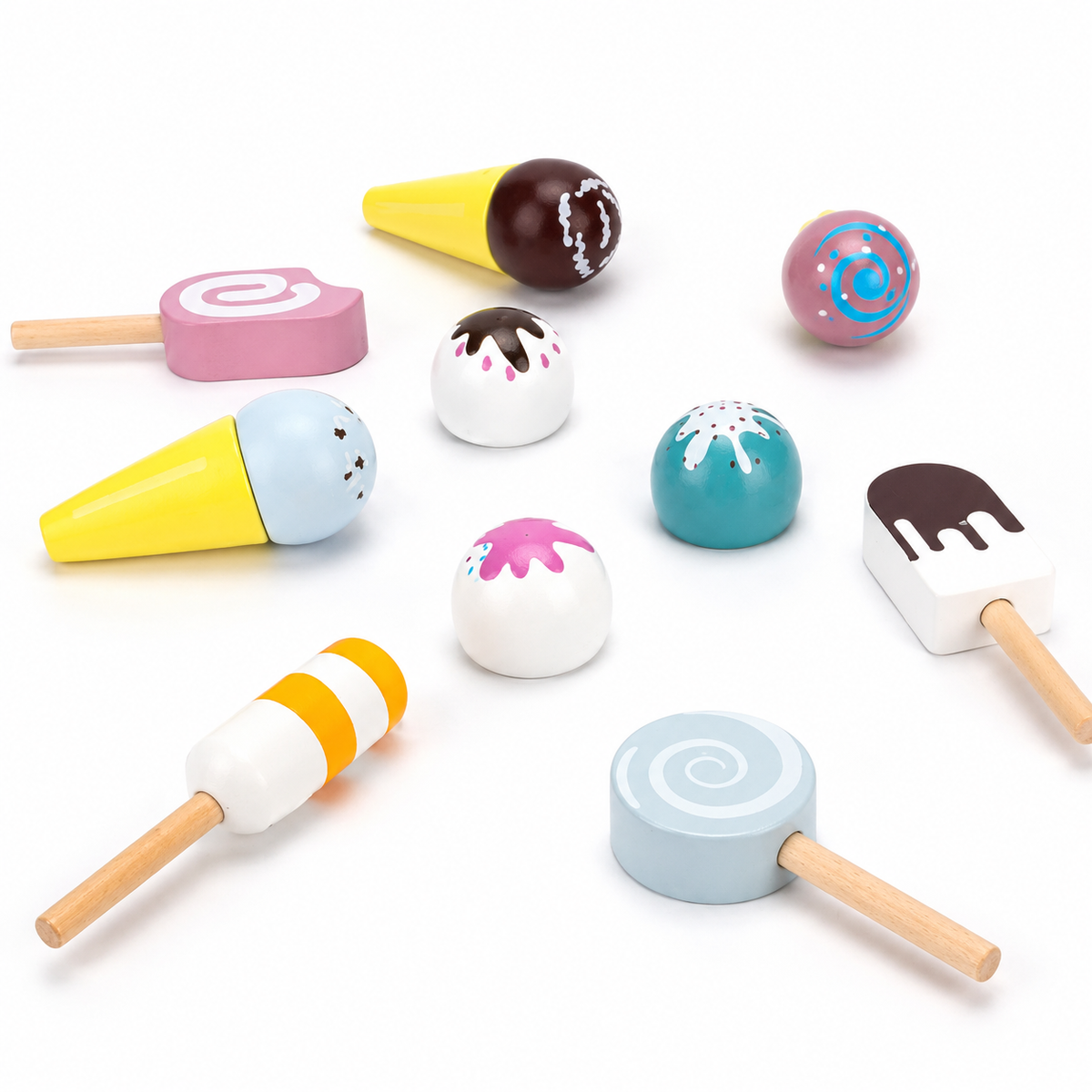 Montessori Eisdielen-Spielset