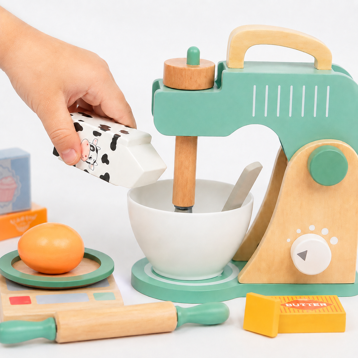 Montessori Küchenmixer-Spielset