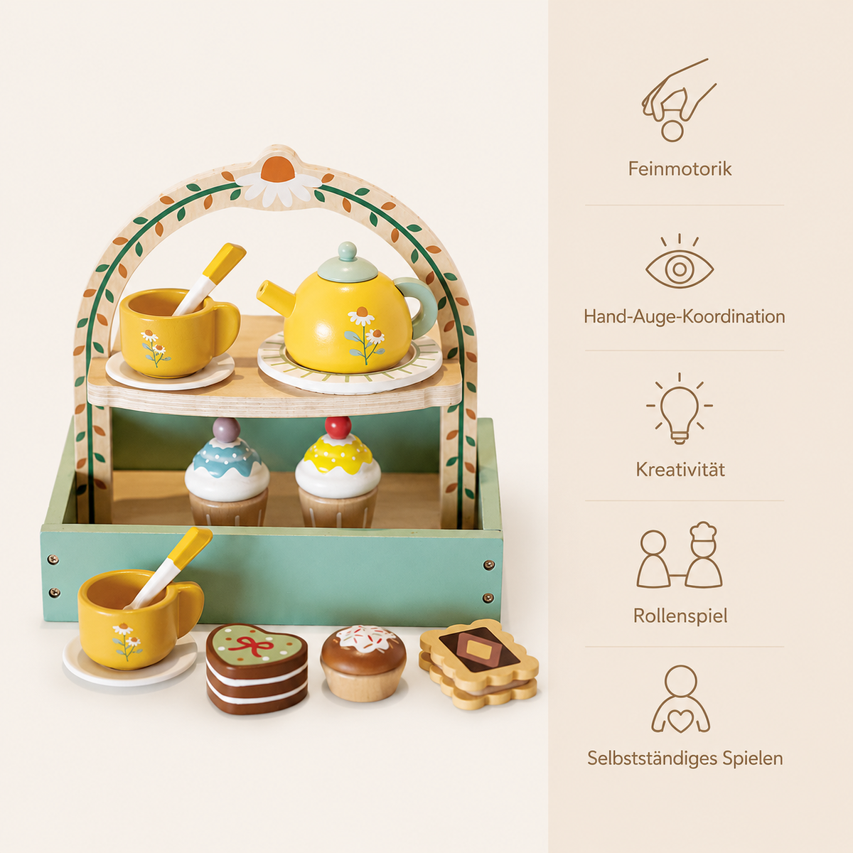 Montessori Teeservice-Spielset