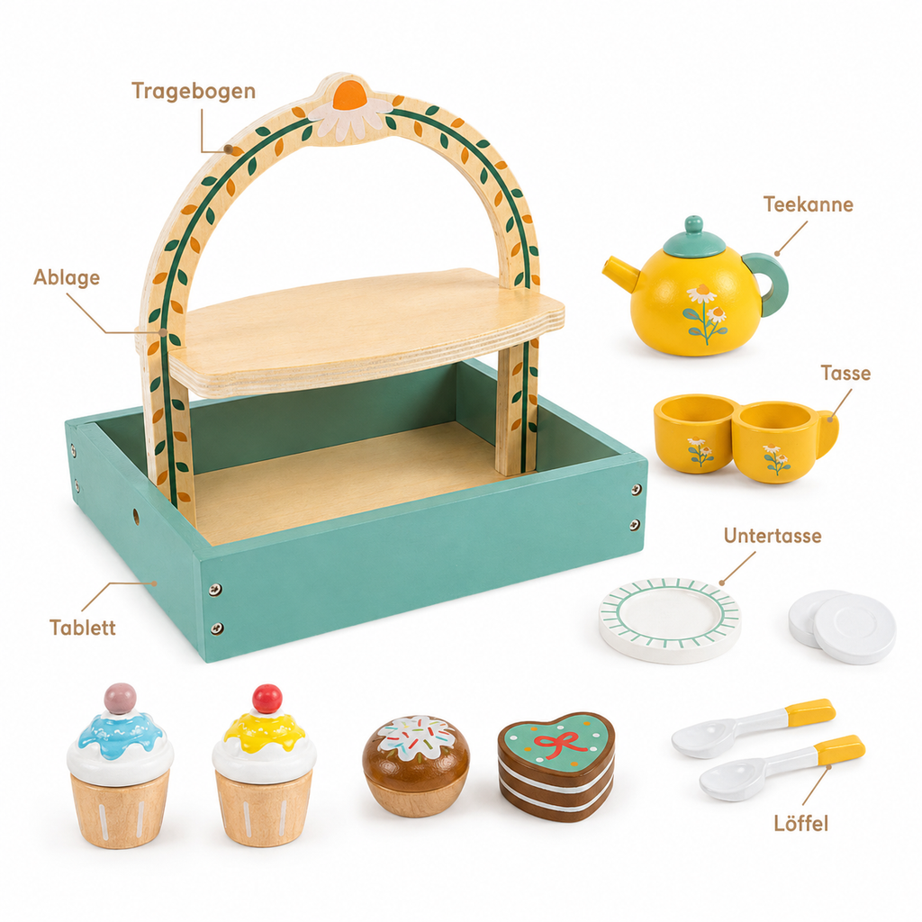 Montessori Teeservice-Spielset
