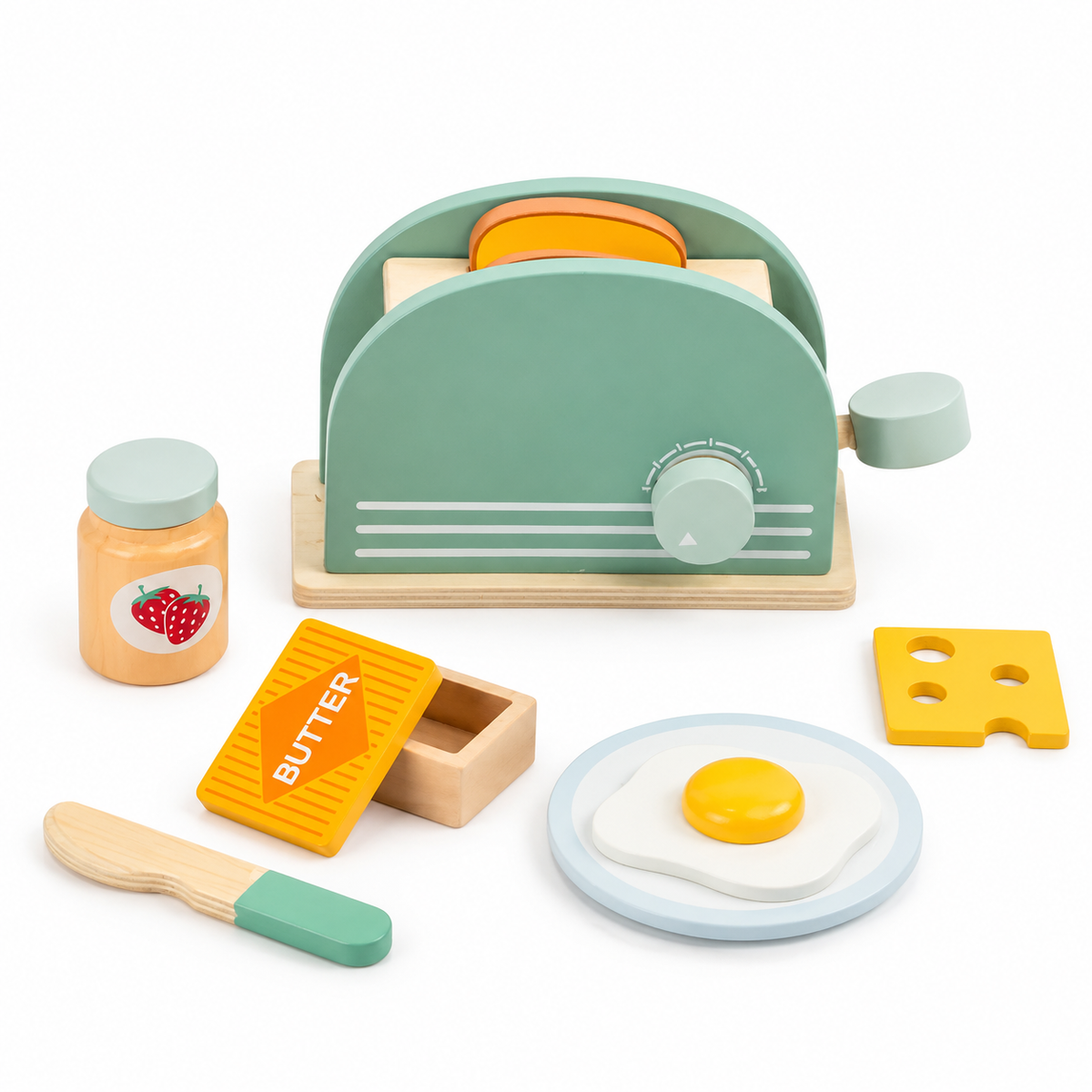 Montessori Toaster-Spielset