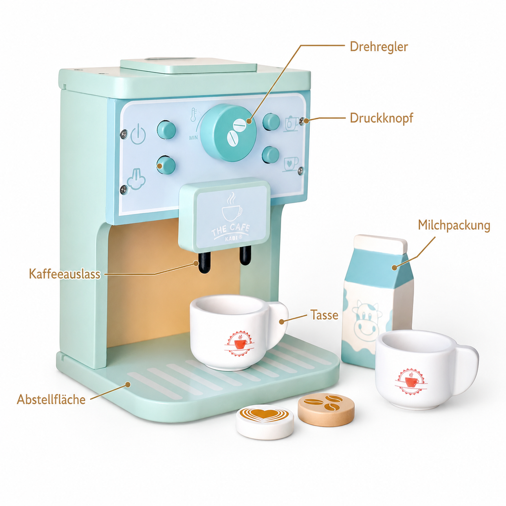 Montessori Kaffeemaschinen-Spielset
