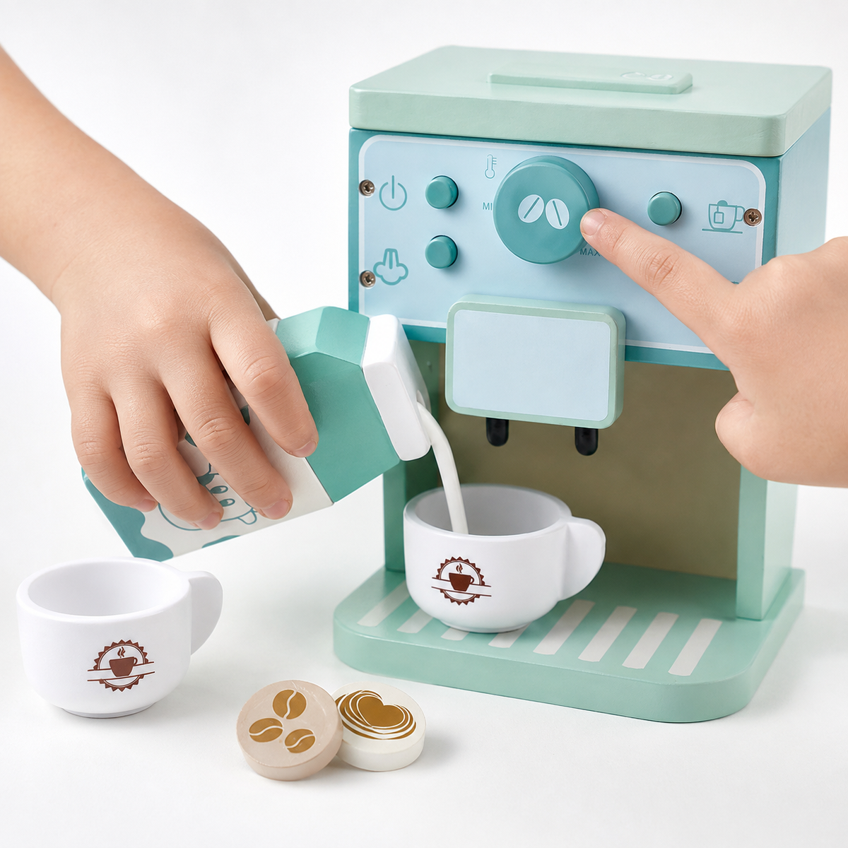 Montessori Kaffeemaschinen-Spielset