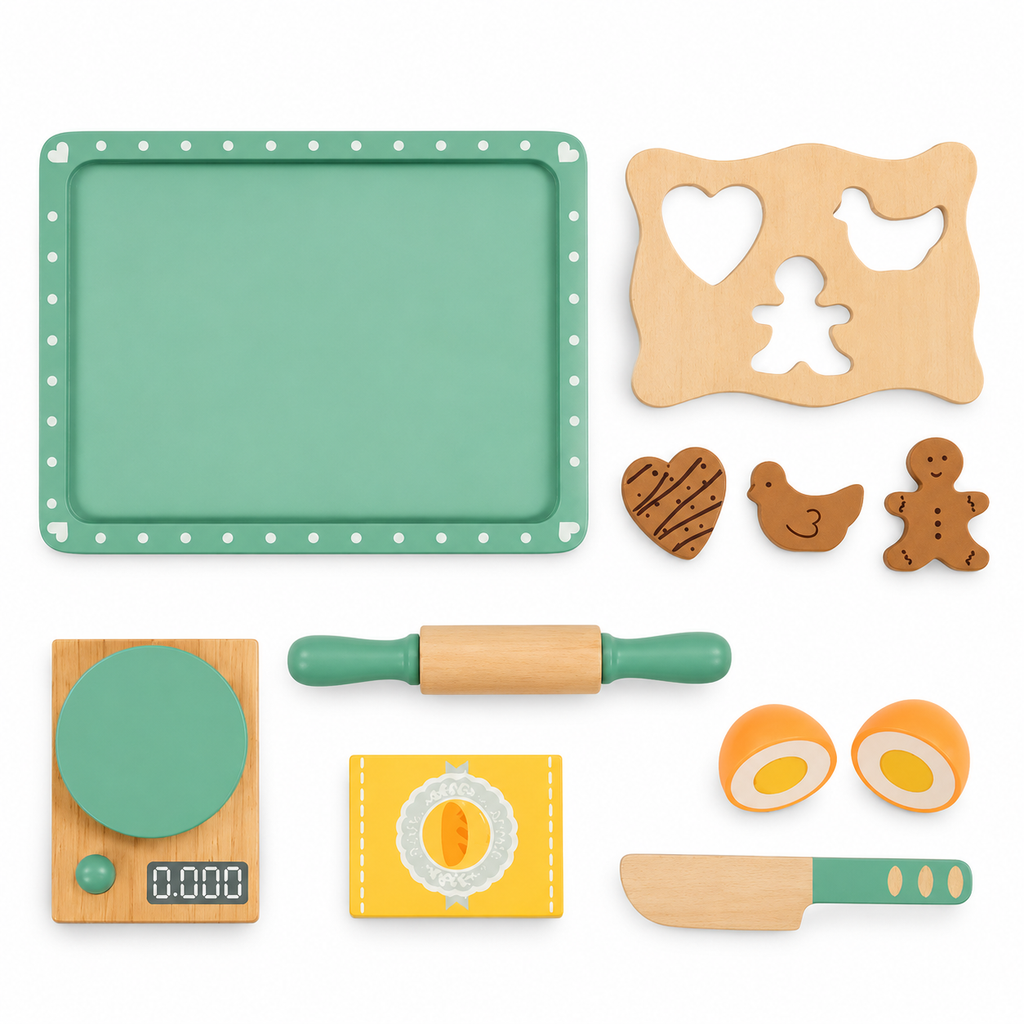 Montessori Backset aus Holz