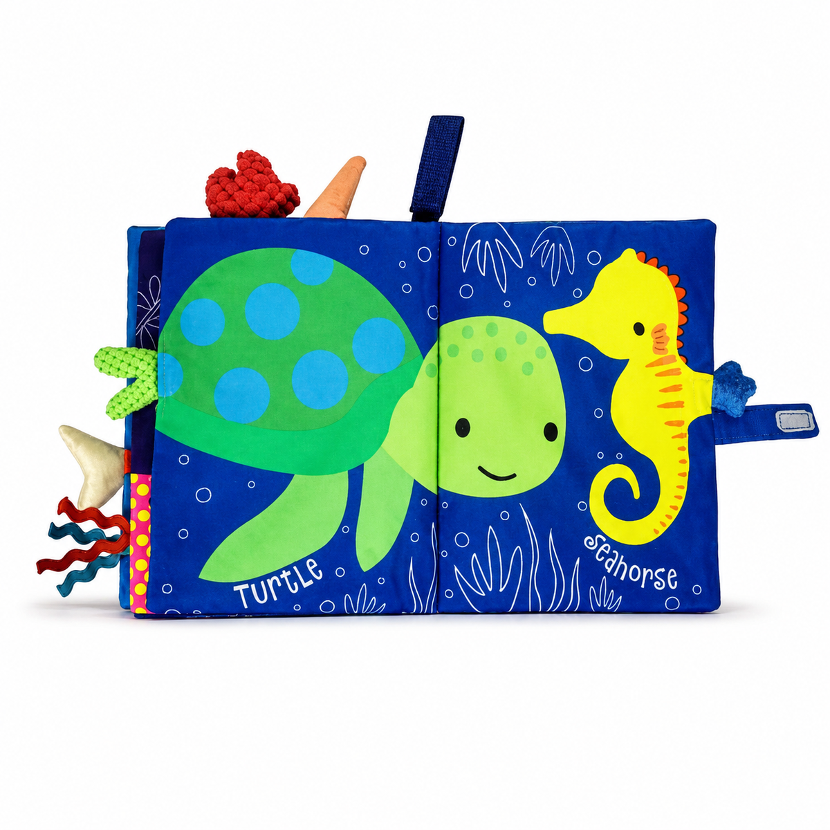 Montessori Stoffbuch Ozean