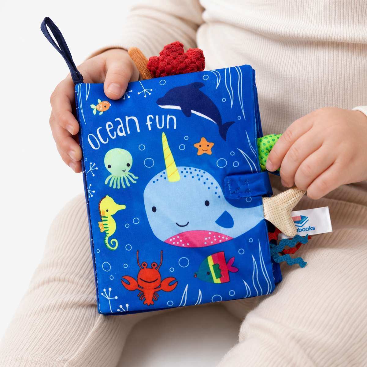 Montessori Stoffbuch Ozean