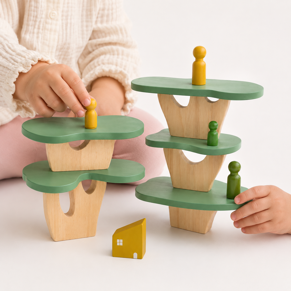 Montessori-Wald Stapelspiel