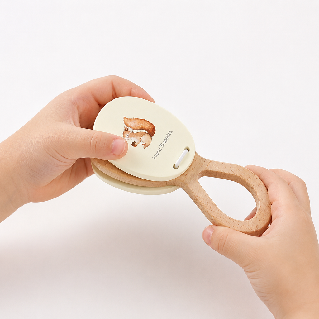 Holz Musikinstrumente Baby Trommel Xylophon Set - Entrain de jouer, mais avec les caractéristiques