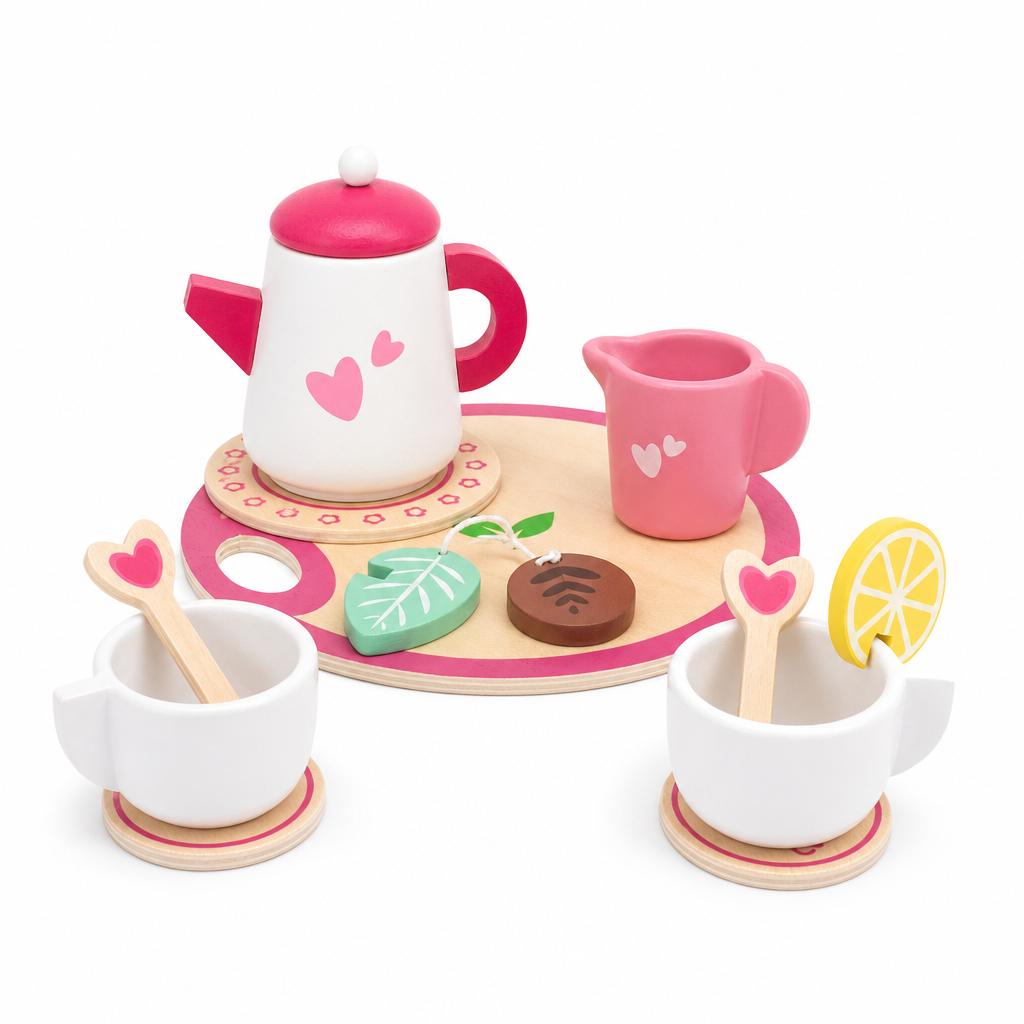 Holz-Teeset für Kinder - PackShot Principal