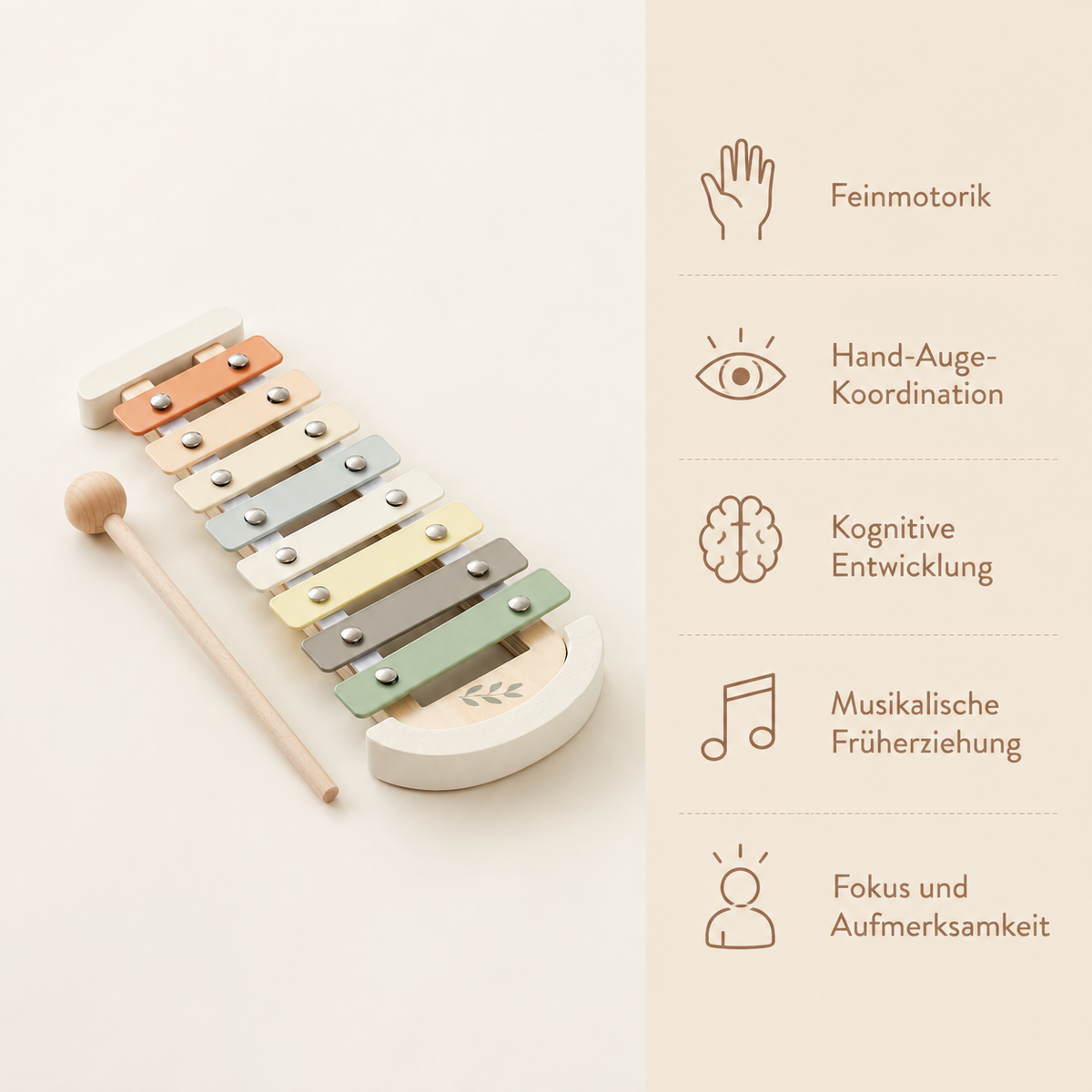 Holzxylophon für Kinder - Avec Bénéfices Bild
