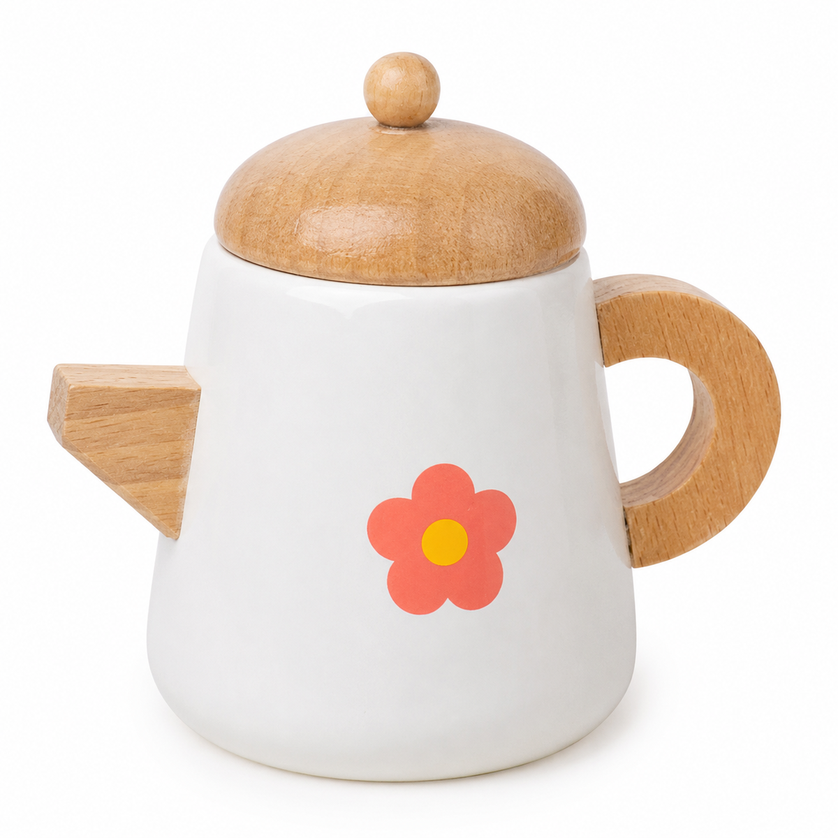 Montessori Holz-Teeservice für Kinder - Close up