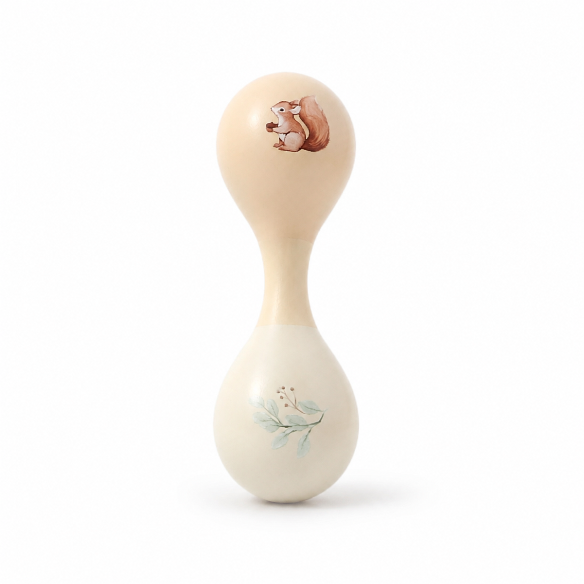 Montessori-Maracas aus Holz - PackShot Principal