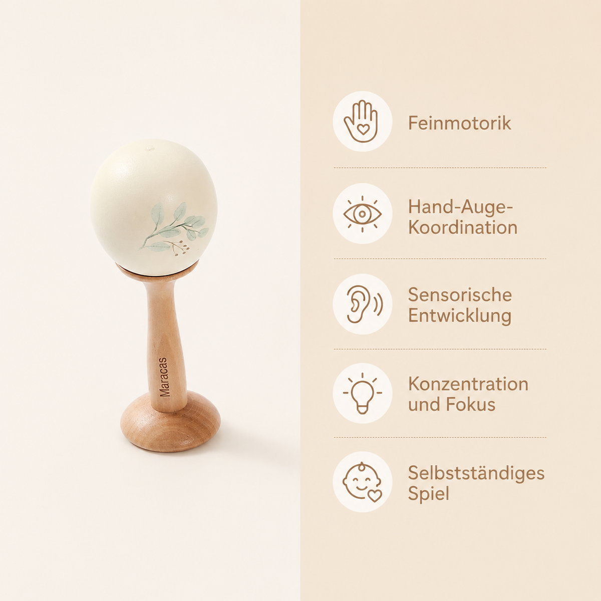 Montessori-Musikspielzeug mit Ball - Avec Bénéfices