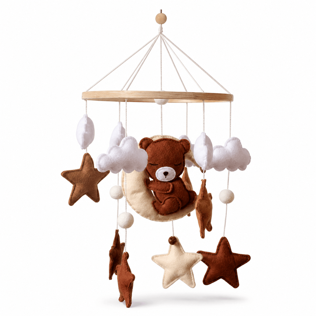 Montessoriland Babymobile mit Bärchen und Sternen