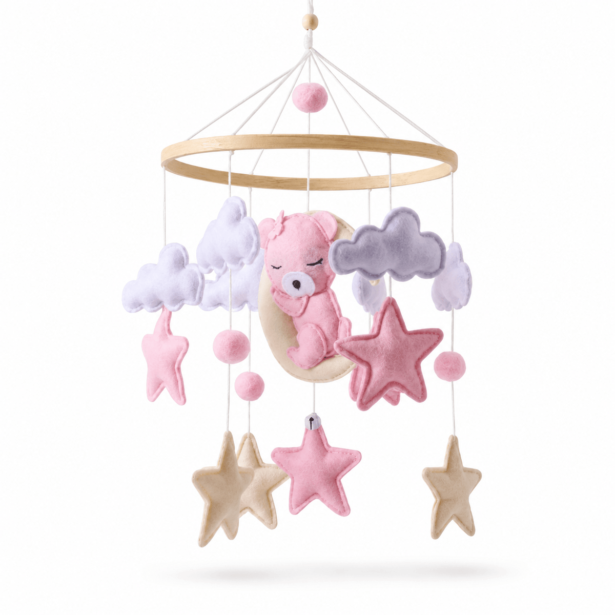 Montessoriland Babymobile mit Bärchen und Sternen
