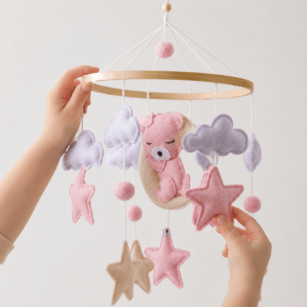 Montessoriland Babymobile mit Bärchen und Sternen