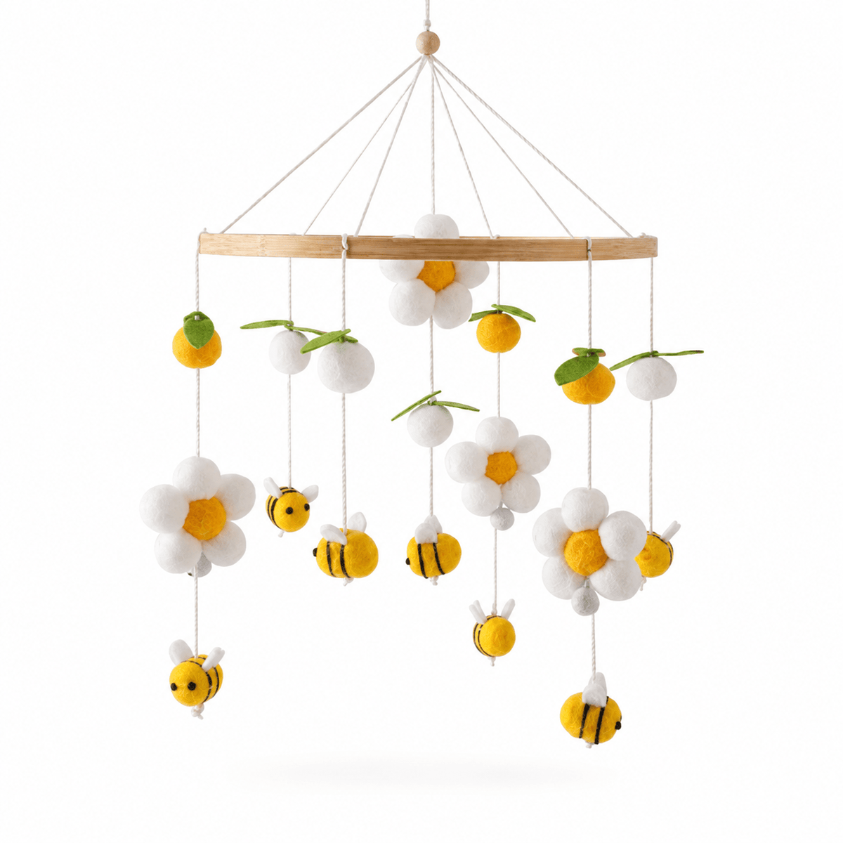 Montessoriland Babymobile mit Blumen und Bienen