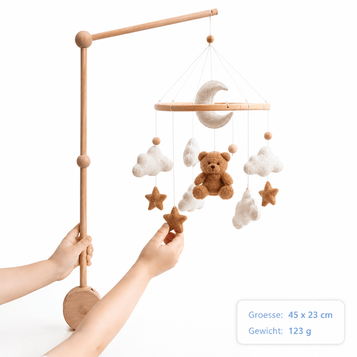 Montessoriland Babymobile mit Ständer und Musikbox