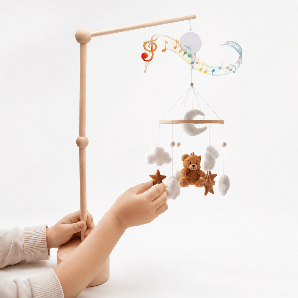 Montessoriland Babymobile mit Ständer und Musikbox