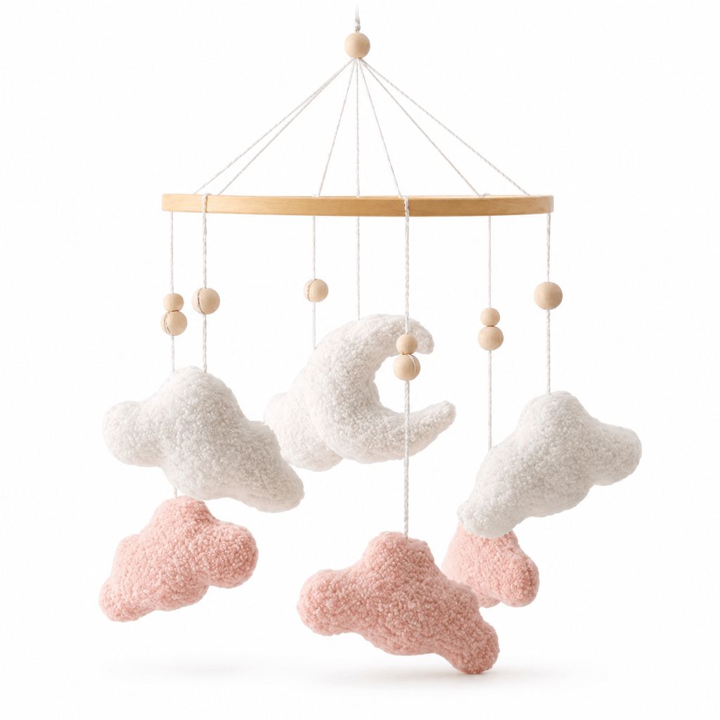 Montessoriland Babymobile mit Wolken und Mond