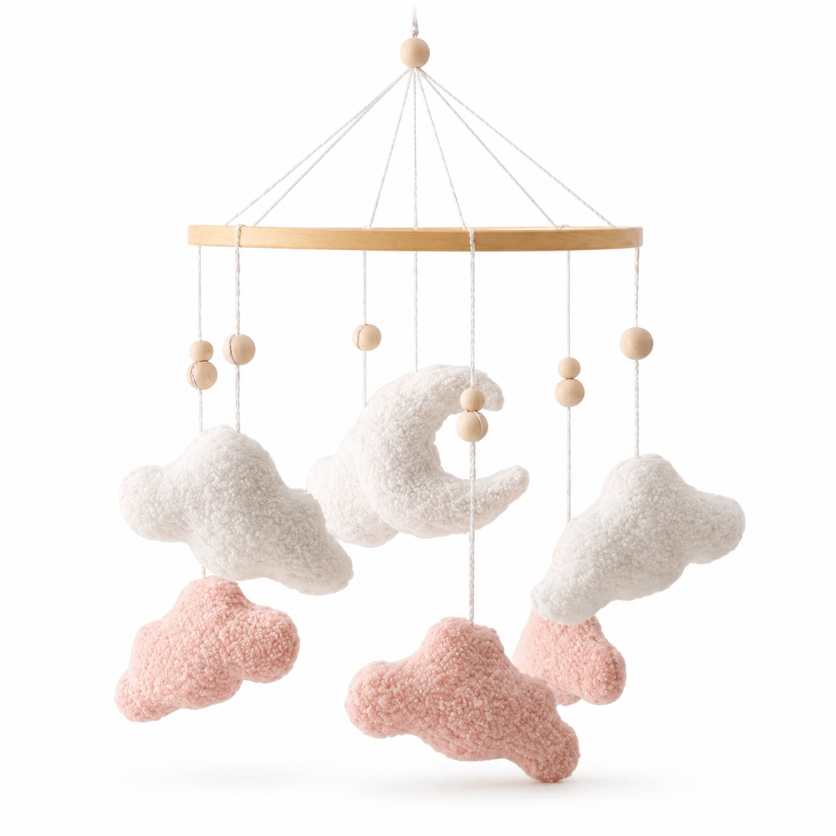 Montessoriland Babymobile mit Wolken und Mond