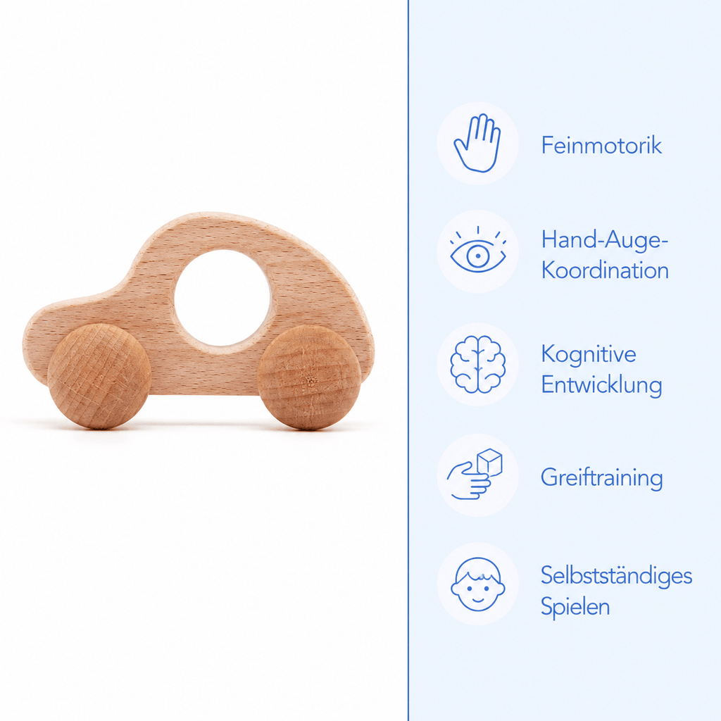 Montessoriland Montessori-Auto mit Grifföffnung