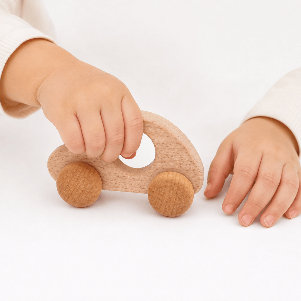 Montessoriland Montessori-Auto mit Grifföffnung