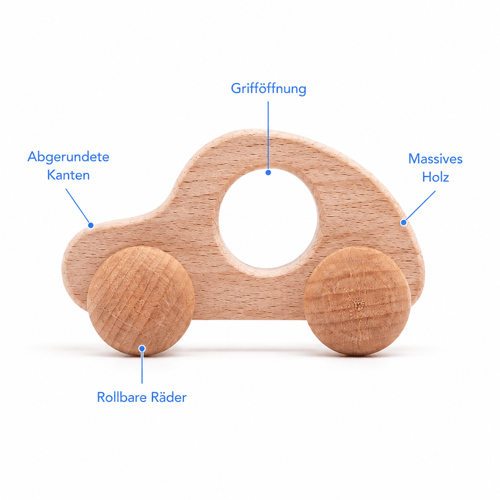 Montessoriland Montessori-Auto mit Grifföffnung