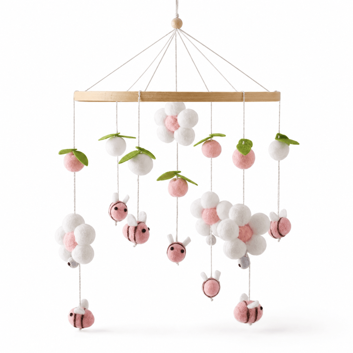 Montessoriland Montessori-Babymobile mit Bienen und Blumen