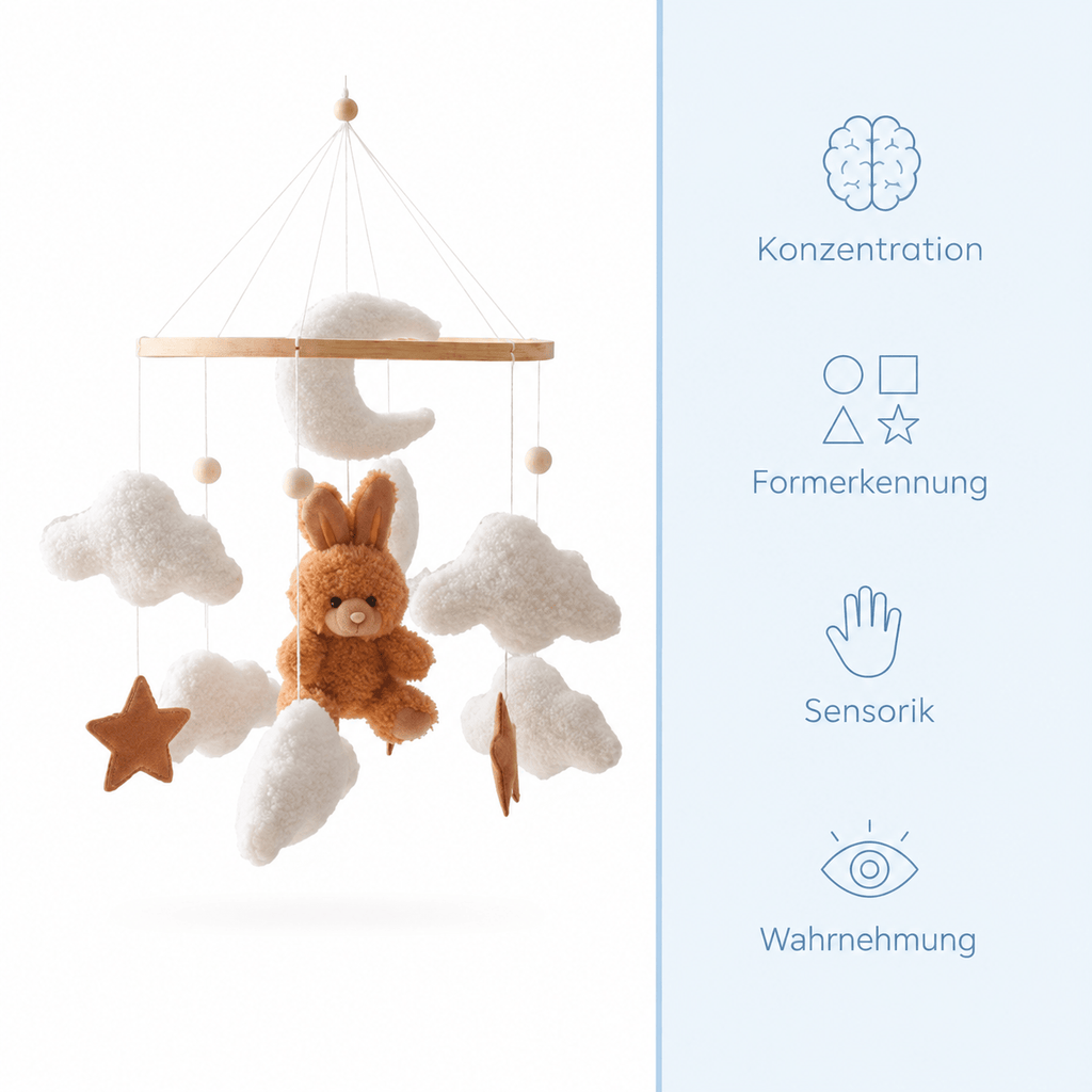 Montessoriland Montessori-Babymobile mit Hase