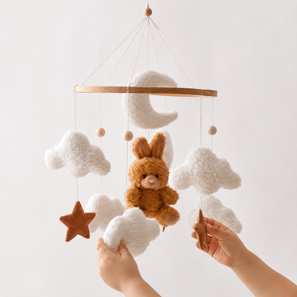 Montessoriland Montessori-Babymobile mit Hase