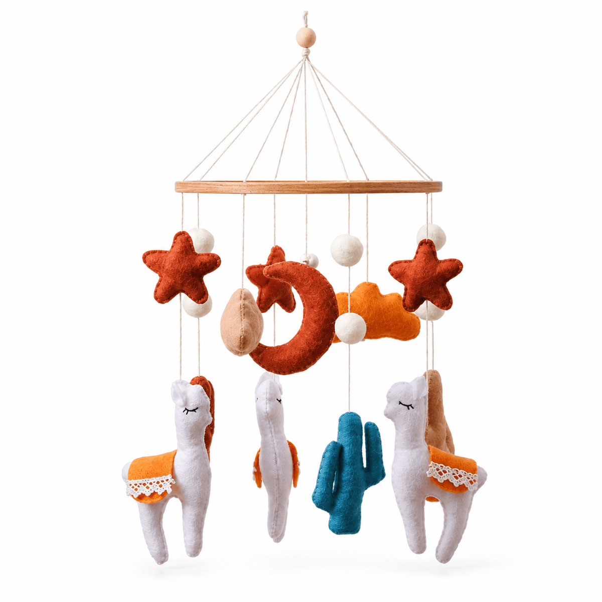 Montessoriland Montessori-Babymobile mit Lamas