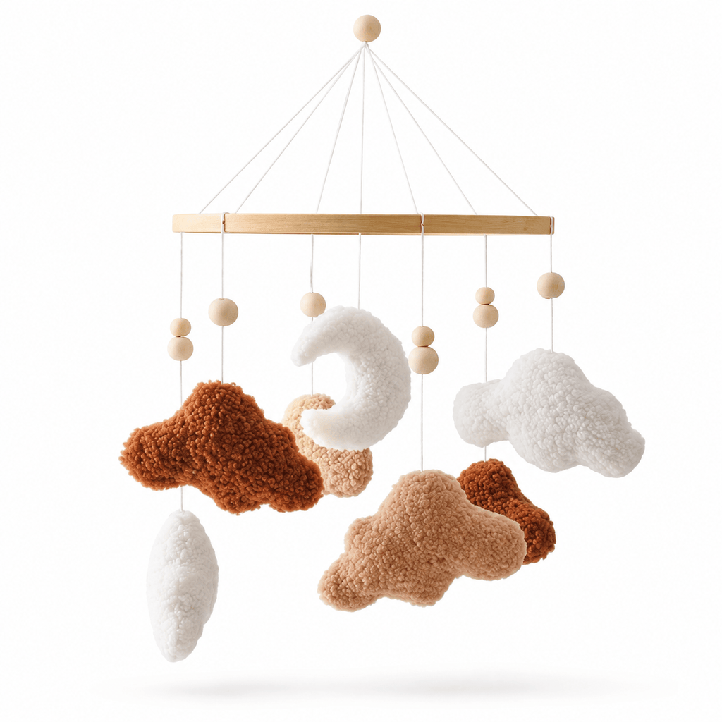 Montessoriland Montessori-Babymobile mit Mond und Wolken