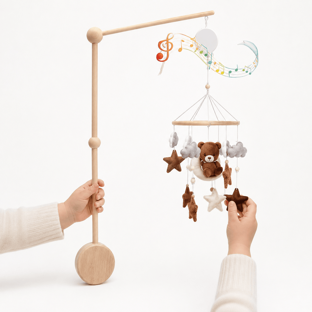 Montessoriland Montessori-Babymobile mit Musikbox
