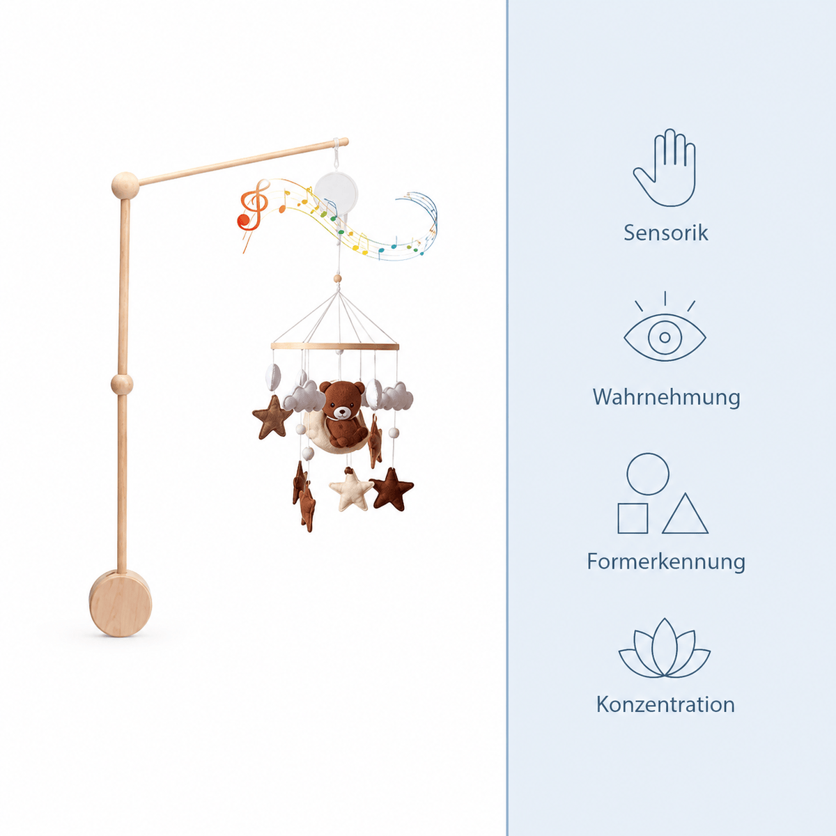 Montessoriland Montessori-Babymobile mit Musikbox Bild