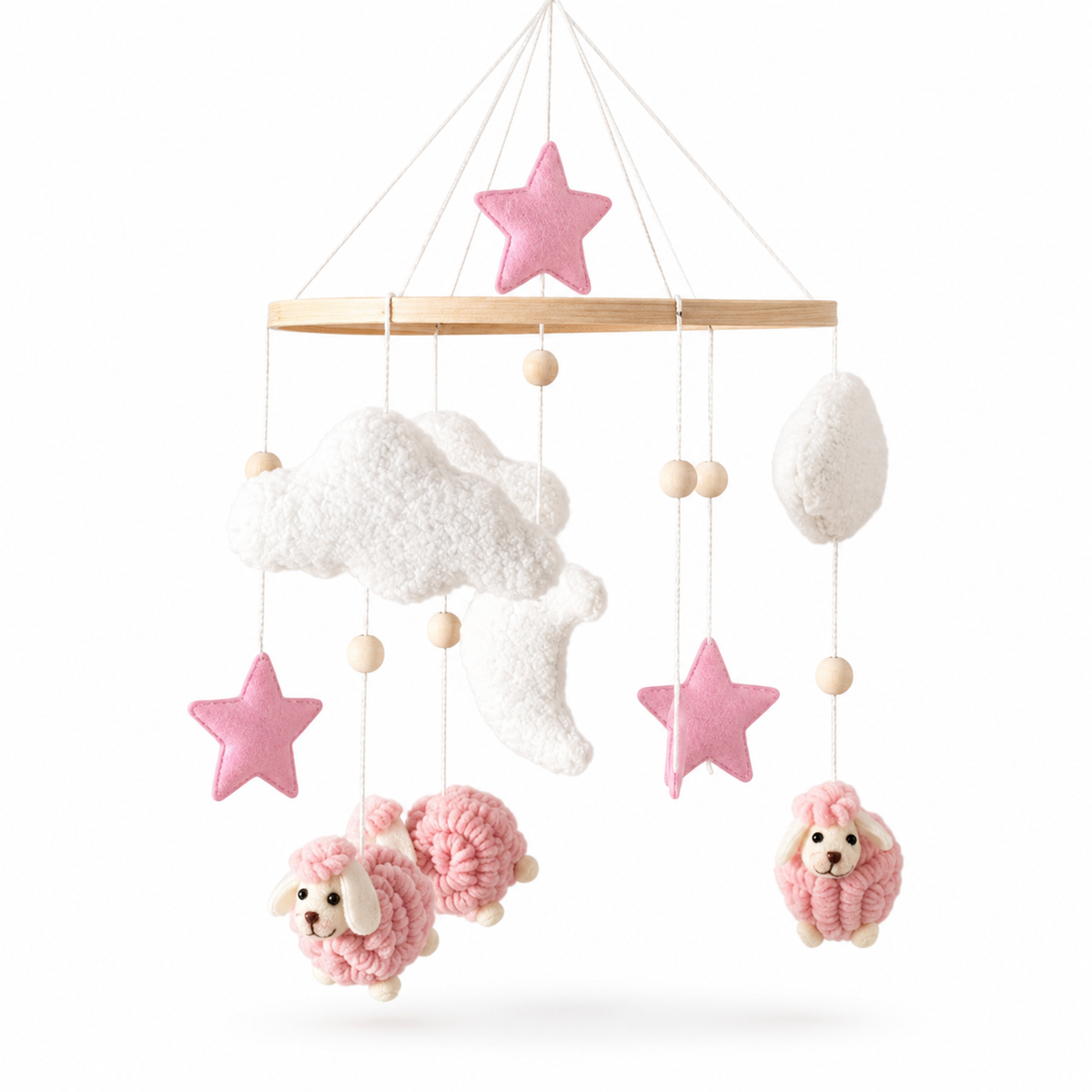 Montessoriland Montessori-Babymobile mit Schafen