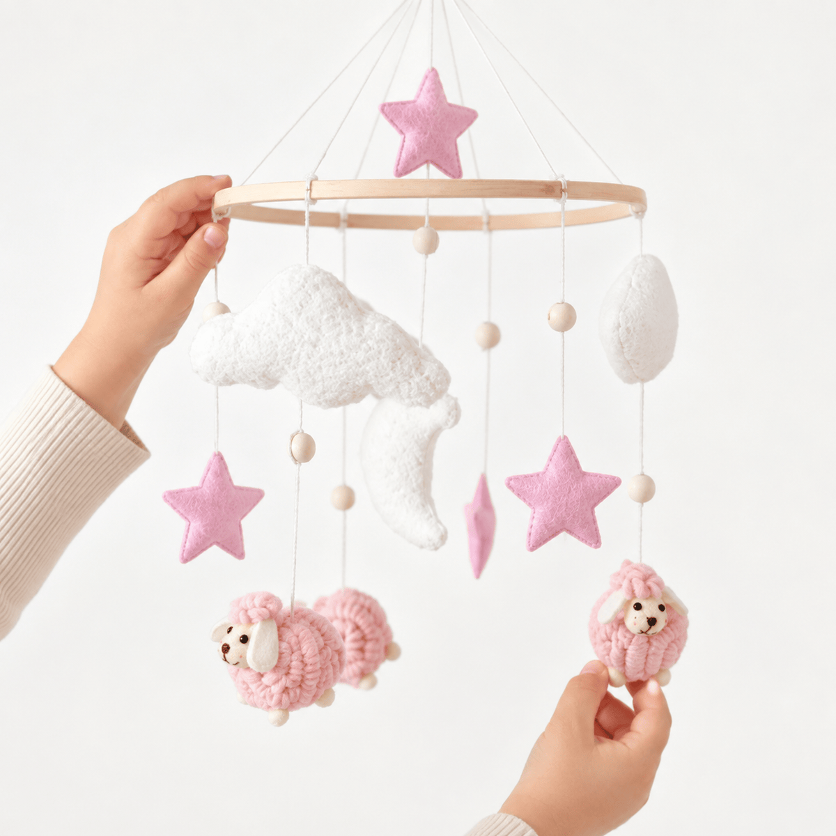 Montessoriland Montessori-Babymobile mit Schafen