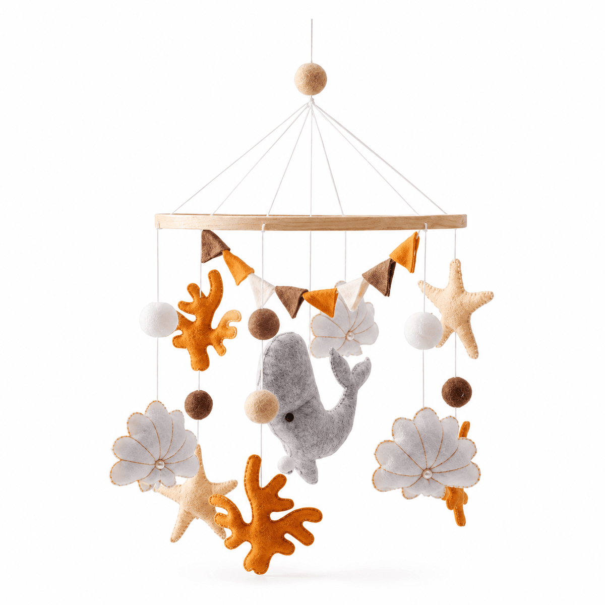 Montessoriland Montessori-Babymobile mit Wal