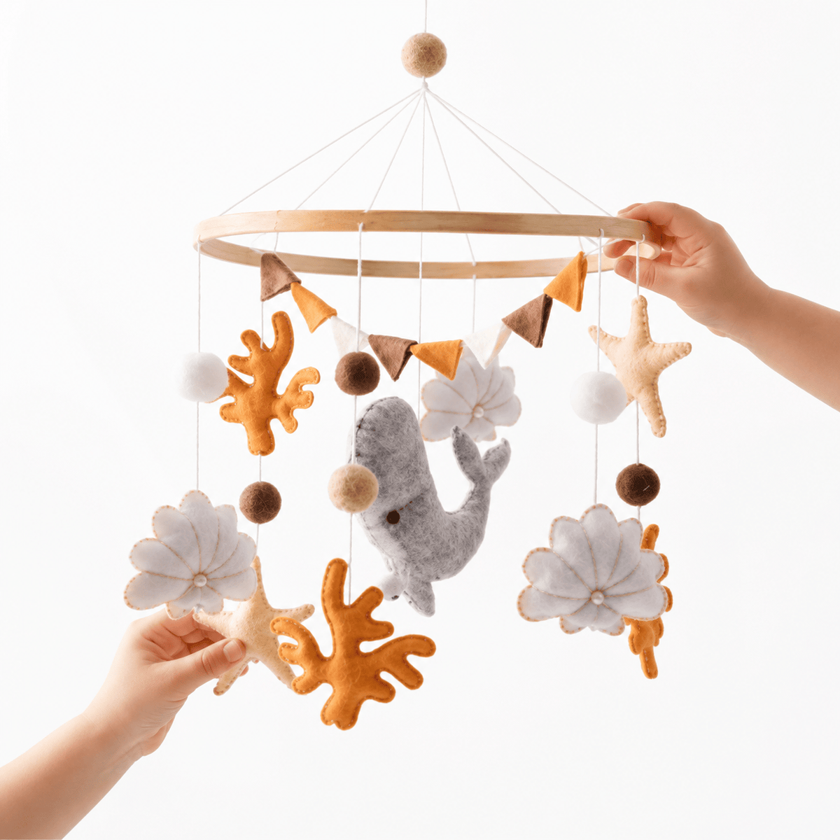 Montessoriland Montessori-Babymobile mit Wal