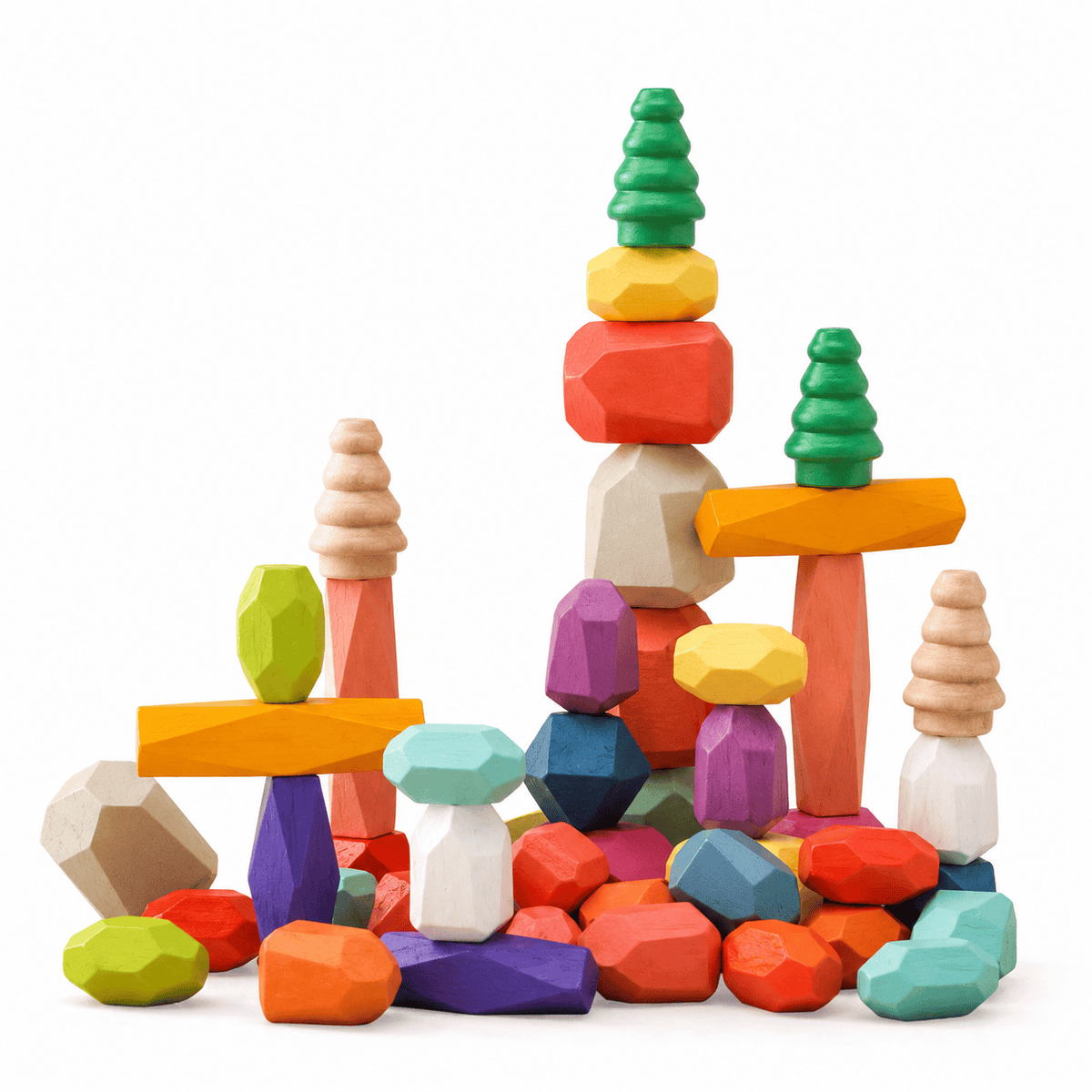 Montessoriland Montessori-Balancierbausteine