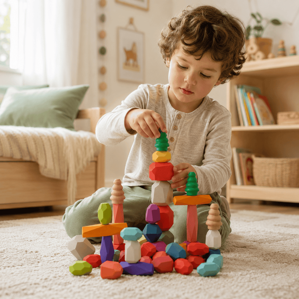 Montessoriland Montessori-Balancierbausteine